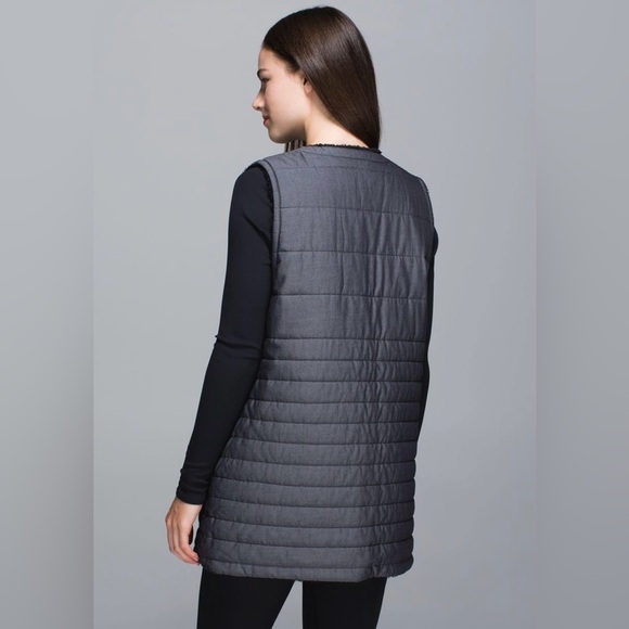 Lululemon Everything She Wants Reversible Vest  Black - Picture 2 of 14
